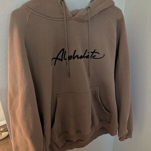Alphalete Tan Hoodie